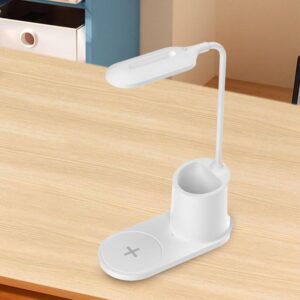 Lampara, porta lapices y cargador para mesa 18.5x3.10 cms.