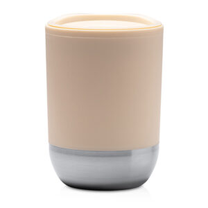 Taza térmica LINDE con tapa y base metálica 300ml