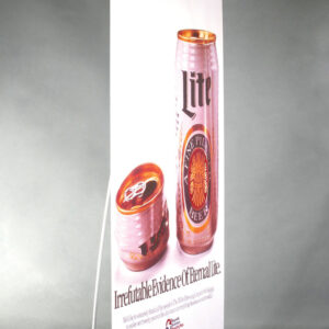 Stand tipo L en aluminio 90x215 cms.