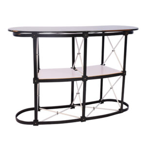 Mesa tipo POP UP de metal 0.86x2.20 mts.