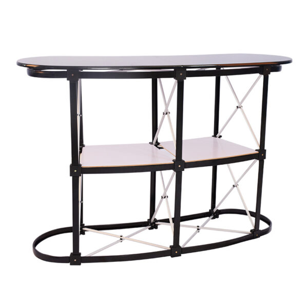 Mesa tipo POP UP de metal 0.86x2.20 mts.