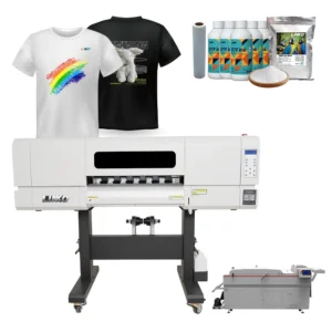 IMPRESORA UV DTF de etiquetas crystal 30CMS  3 cabezales XP600