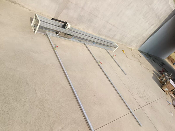 Máquina ranuradora eléctrica para aluminio y ACM 220v 1200w 3 mts.