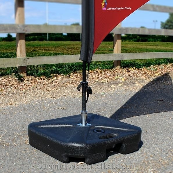 Tanque para base de fly banner, soporte exterior.