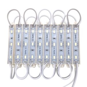 Modulo led SMD5054 3 Chip blanco frío (0.7W,L72xW11mm)