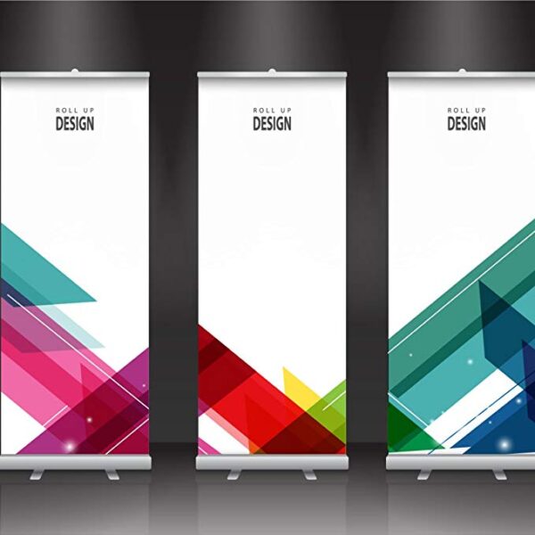 Estructura para Banner Roll up aluminio de 80x200 cms. con estuche