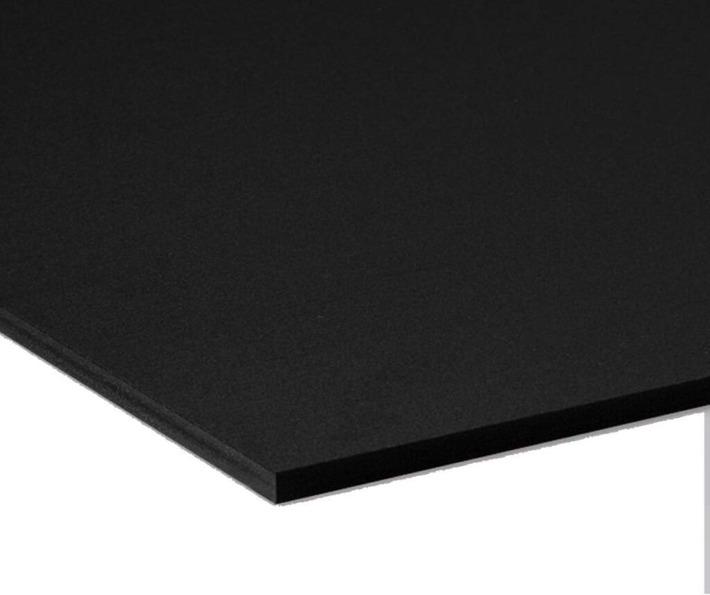 PVC negro 5mm (Calibre 200)